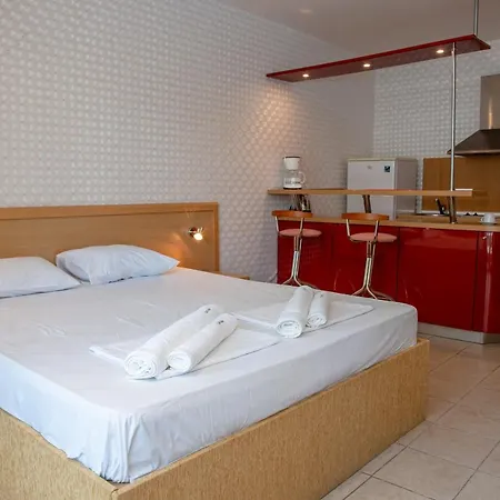 Daire Private Studio At Central Sunny Beach With Balcony